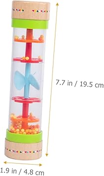 Tubo de sonido de lluvia Madera