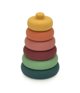 Torre apilable de silicona